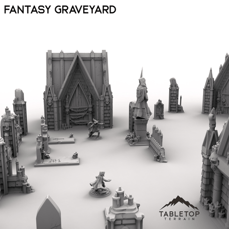 Tabletop Terrain Terrain Fantasy Graveyard