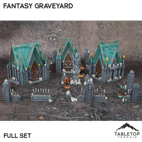 Tabletop Terrain Terrain Fantasy Graveyard