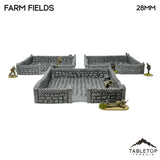 Tabletop Terrain Terrain Farm Fields - Country & King - Fantasy Historical Terrain