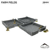 Tabletop Terrain Terrain Farm Fields - Country & King - Fantasy Historical Terrain