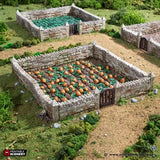 Tabletop Terrain Terrain Farm Fields - Country & King - Fantasy Historical Terrain