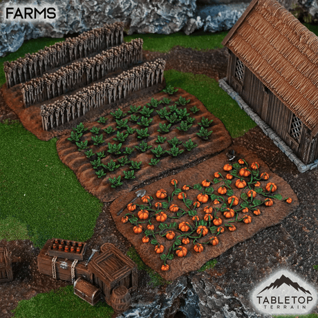 Tabletop Terrain Terrain Farms - Kingdom of Saxonia