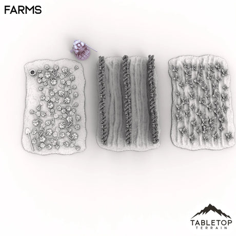 Tabletop Terrain Terrain Farms - Kingdom of Saxonia