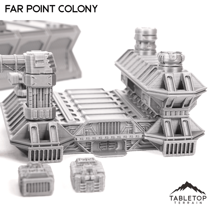 Tabletop Terrain Terrain Farpoint Colony - 6mm