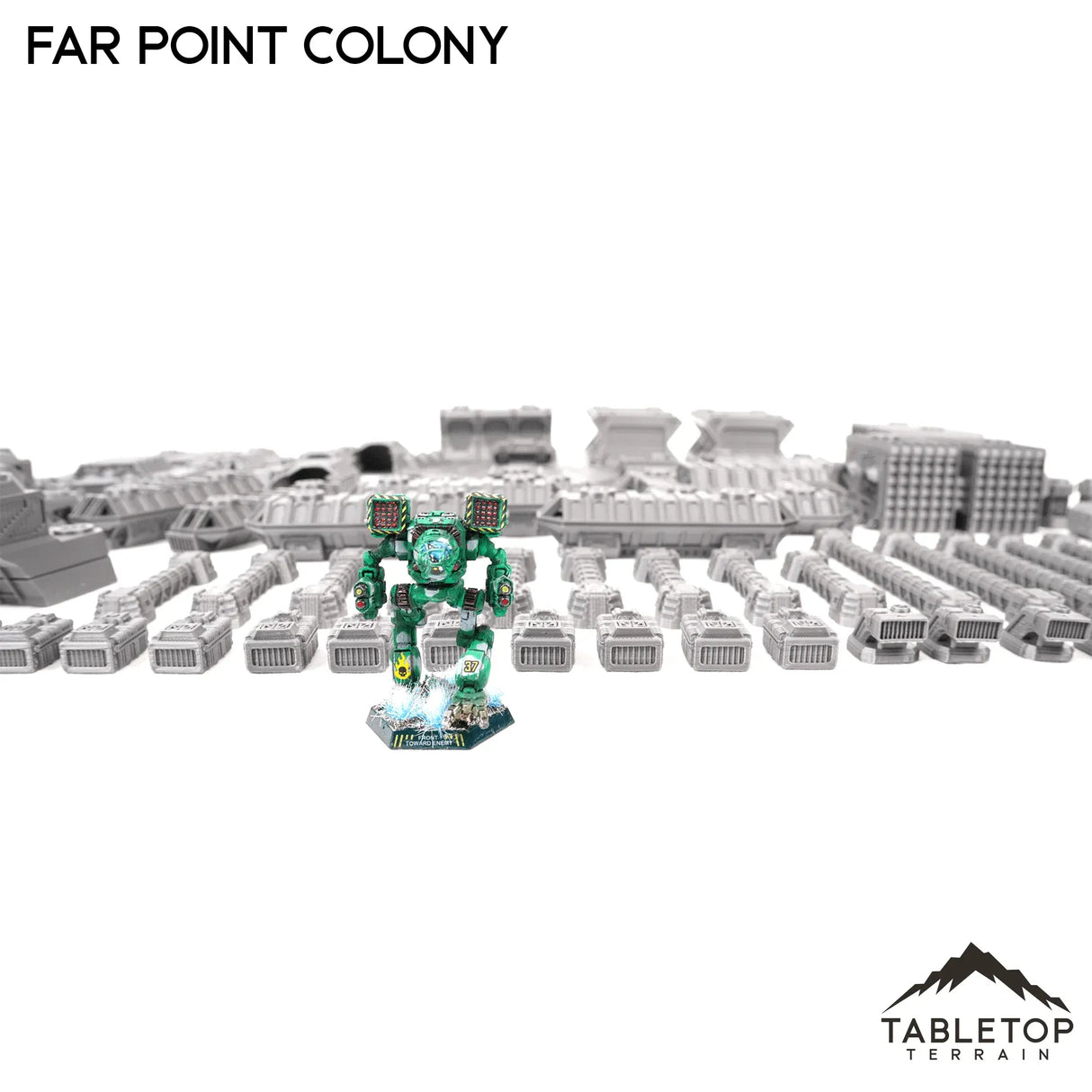 Tabletop Terrain Terrain Farpoint Colony TechScape - 6mm