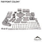 Tabletop Terrain Terrain Farpoint Colony TechScape - 6mm