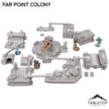 Tabletop Terrain Terrain Farpoint Colony TechScape - 6mm