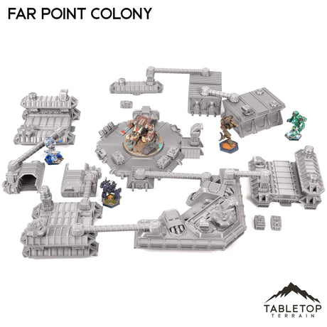 Tabletop Terrain Terrain Farpoint Colony TechScape - 6mm