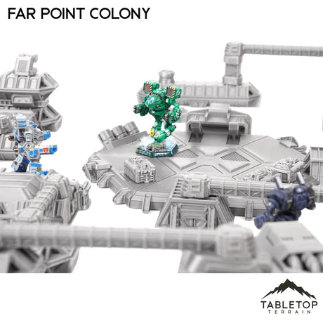 Tabletop Terrain Terrain Farpoint Colony TechScape - 6mm