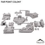 Tabletop Terrain Terrain Farpoint Colony TechScape - 6mm