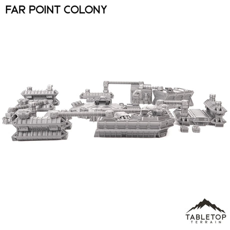 Tabletop Terrain Terrain Farpoint Colony TechScape - 6mm