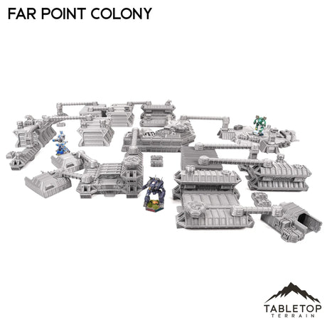 Tabletop Terrain Terrain Farpoint Colony TechScape - 6mm