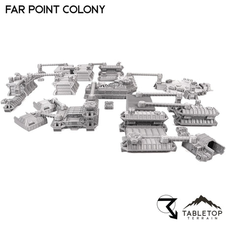 Tabletop Terrain Terrain Farpoint Colony TechScape - 6mm