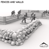 Tabletop Terrain Terrain Fences and Walls