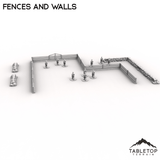 Tabletop Terrain Terrain Fences and Walls