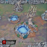 Tabletop Terrain Terrain Fey Marshes - Fantasy Terrain