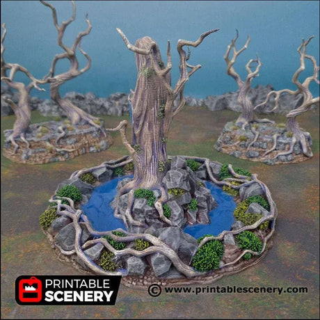 Tabletop Terrain Terrain Feywood Shrine - Fantasy Scatter Terrain
