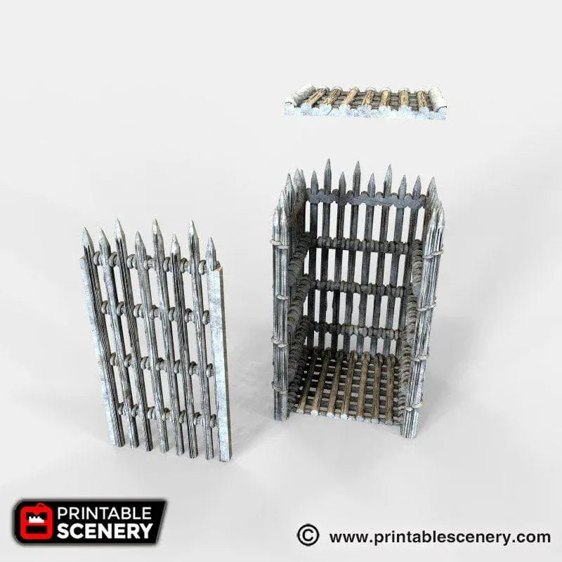 Tabletop Terrain Terrain Fighting Pit - Tribal Terrain