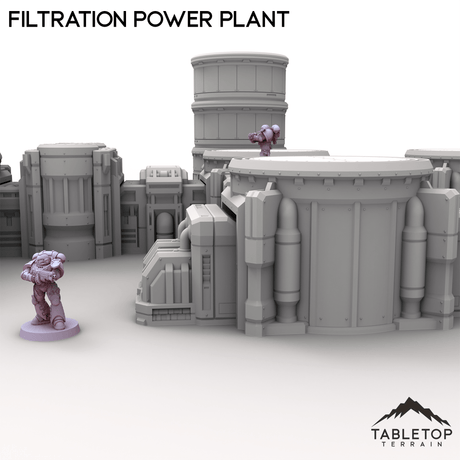 Tabletop Terrain Terrain Filtration Power Plant
