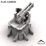 Tabletop Terrain Terrain Flak Cannon - Warpzel 1A Orbital Hulk