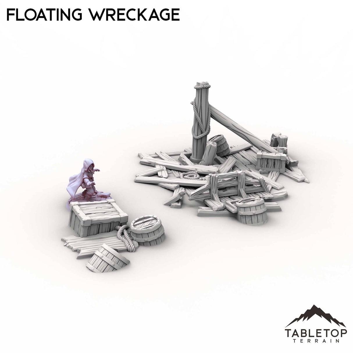 Tabletop Terrain Terrain Floating Wreckage