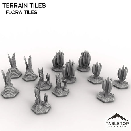 Tabletop Terrain Terrain Flora Tiles HEXTECH Terrain Tiles - 6mm