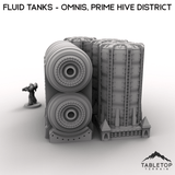 Tabletop Terrain Terrain Fluid Tanks - Omnis, Prime Hive District