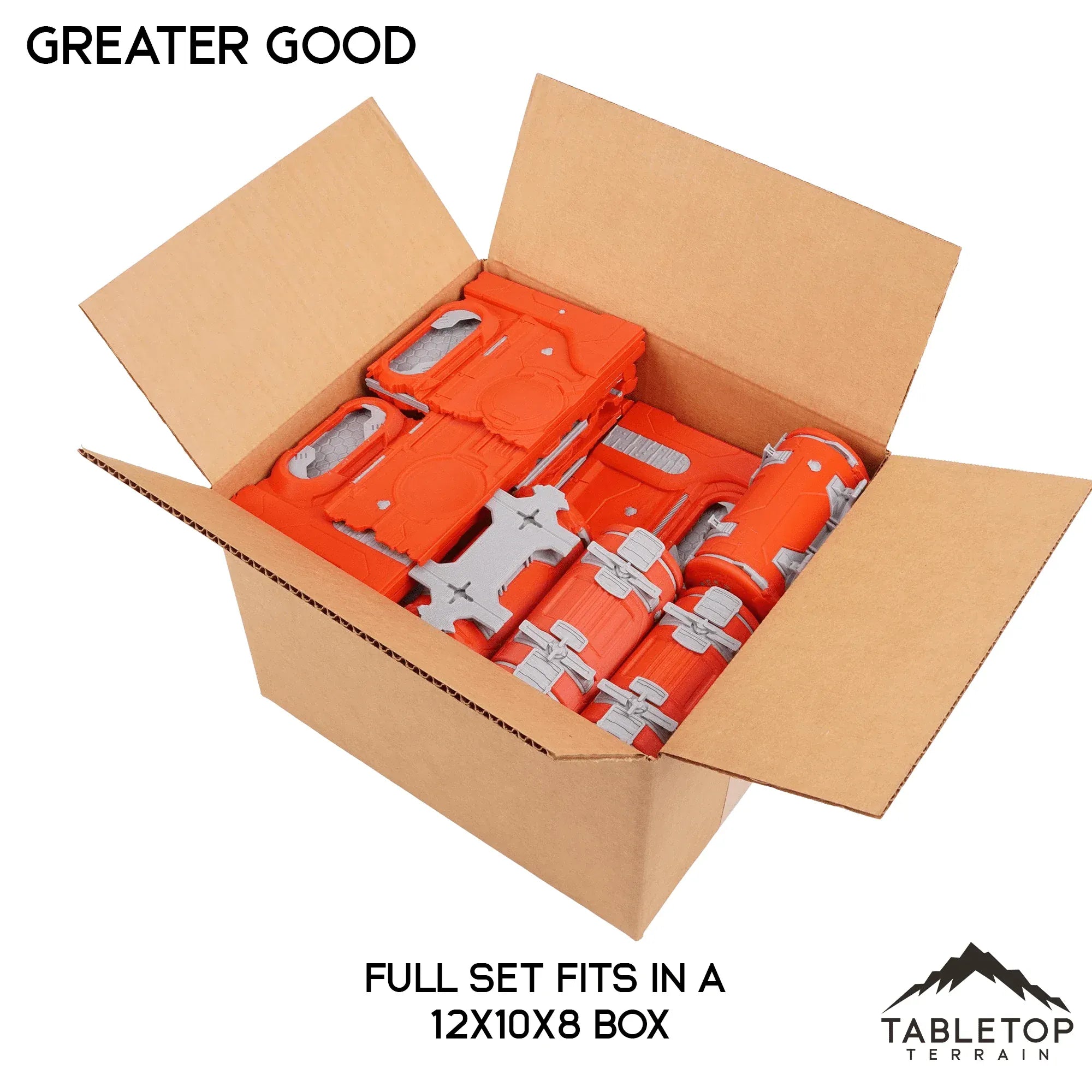 Foldable Multicolor WTC Compatible Terrain – Tabletop Terrain