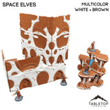 Tabletop Terrain Terrain Foldable Multicolor WTC Compatible Terrain