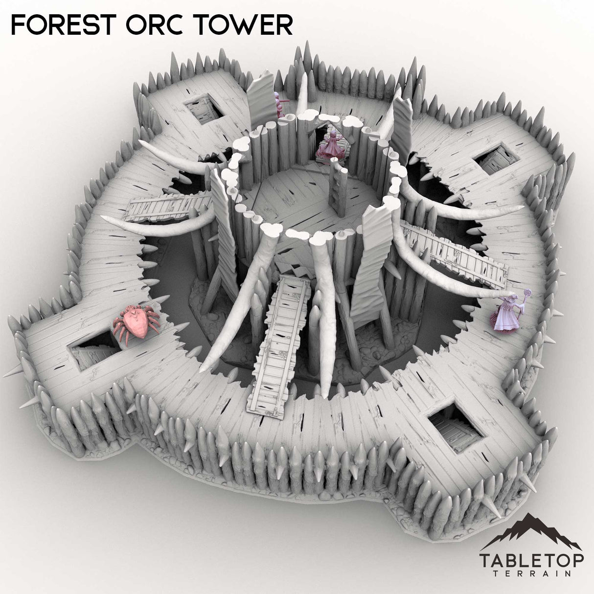 Tabletop Terrain Terrain Forest Orc Tower