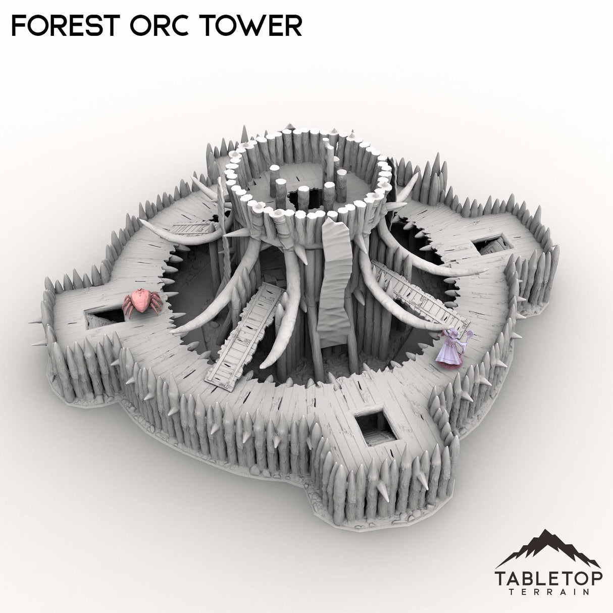 Tabletop Terrain Terrain Forest Orc Tower