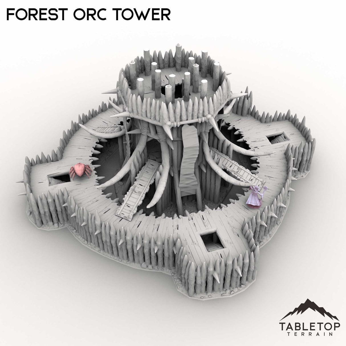 Tabletop Terrain Terrain Forest Orc Tower