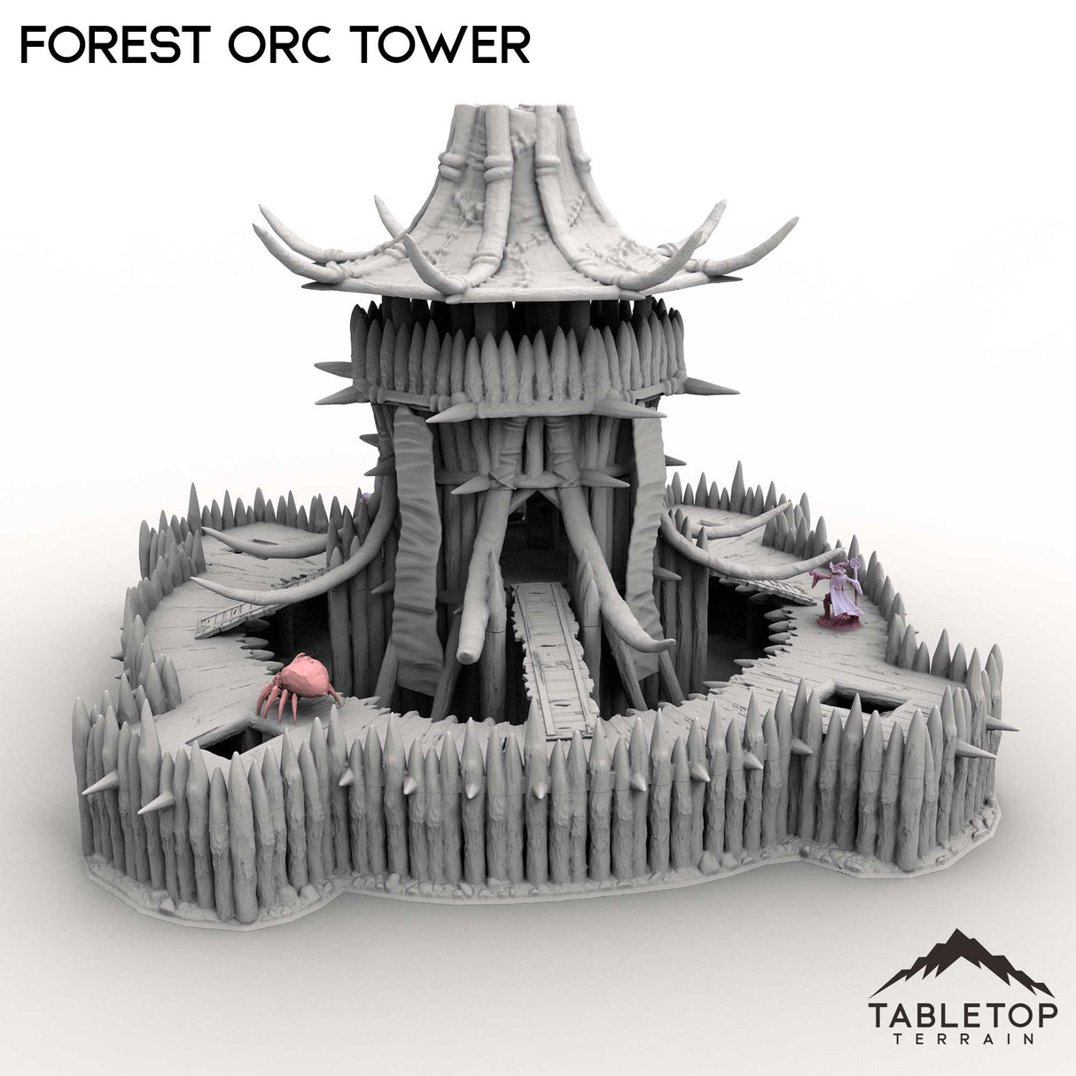 Tabletop Terrain Terrain Forest Orc Tower