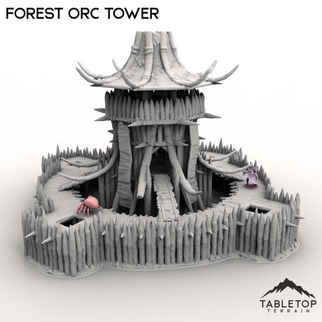 Tabletop Terrain Terrain Forest Orc Tower