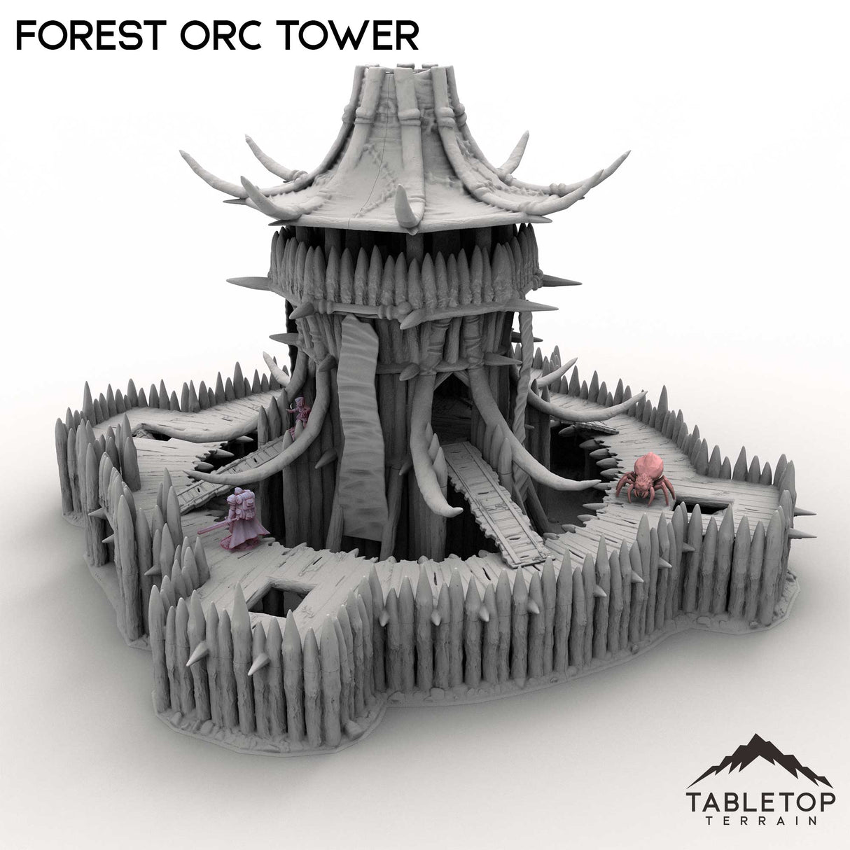 Tabletop Terrain Terrain Forest Orc Tower
