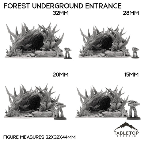 Tabletop Terrain Terrain Forest Underground Entrance