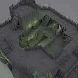 Tabletop Terrain Terrain Fortified River Camp