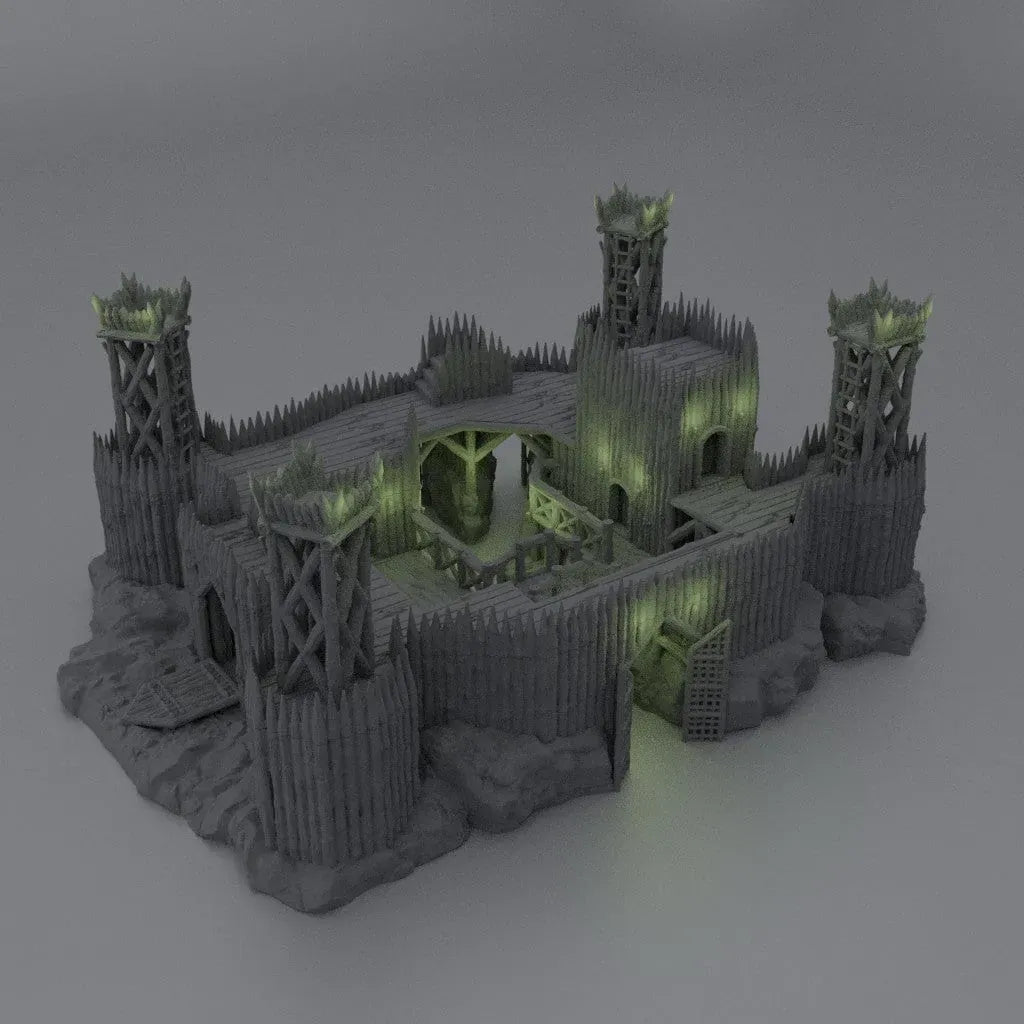 Tabletop Terrain Terrain Fortified River Camp