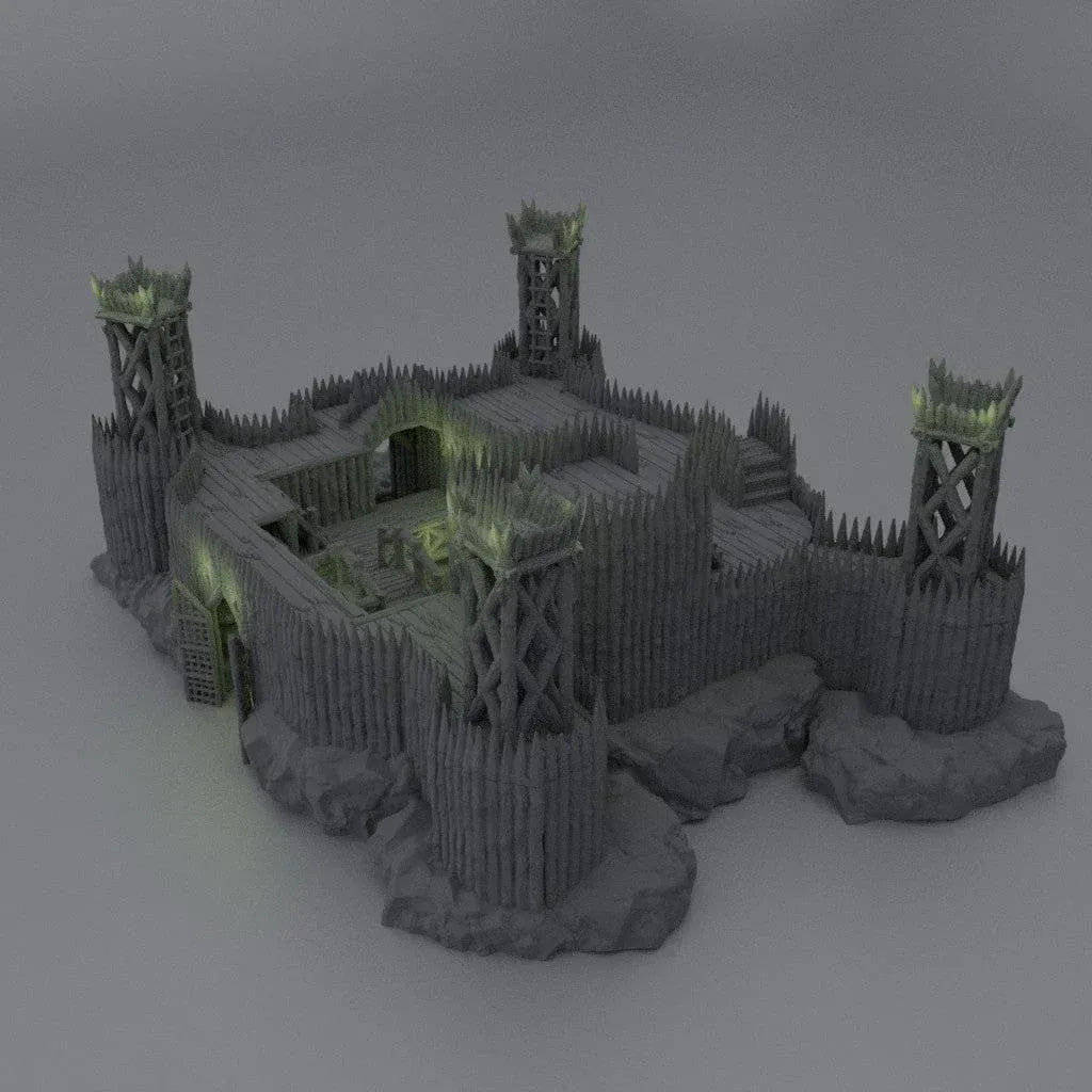 Tabletop Terrain Terrain Fortified River Camp