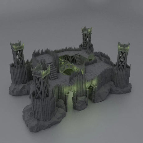 Tabletop Terrain Terrain Fortified River Camp
