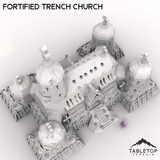 Tabletop Terrain Terrain Fortified Trench Church