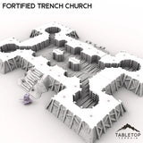 Tabletop Terrain Terrain Fortified Trench Church