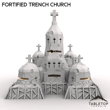 Tabletop Terrain Terrain Fortified Trench Church