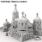Tabletop Terrain Terrain Fortified Trench Church
