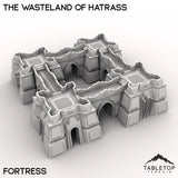 Tabletop Terrain Terrain Fortress / 28/32mm The Wasteland of Hatrass
