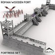 Tabletop Terrain Terrain Fortress / 32mm Roman Wooden Fort