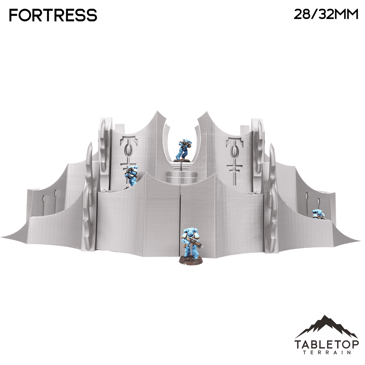 Tabletop Terrain Terrain Fortress - Arlengrad, Misty Star City