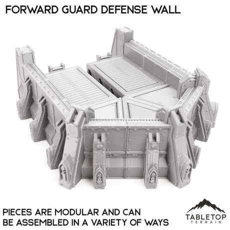 Tabletop Terrain Terrain Forward Guard Defense Wall