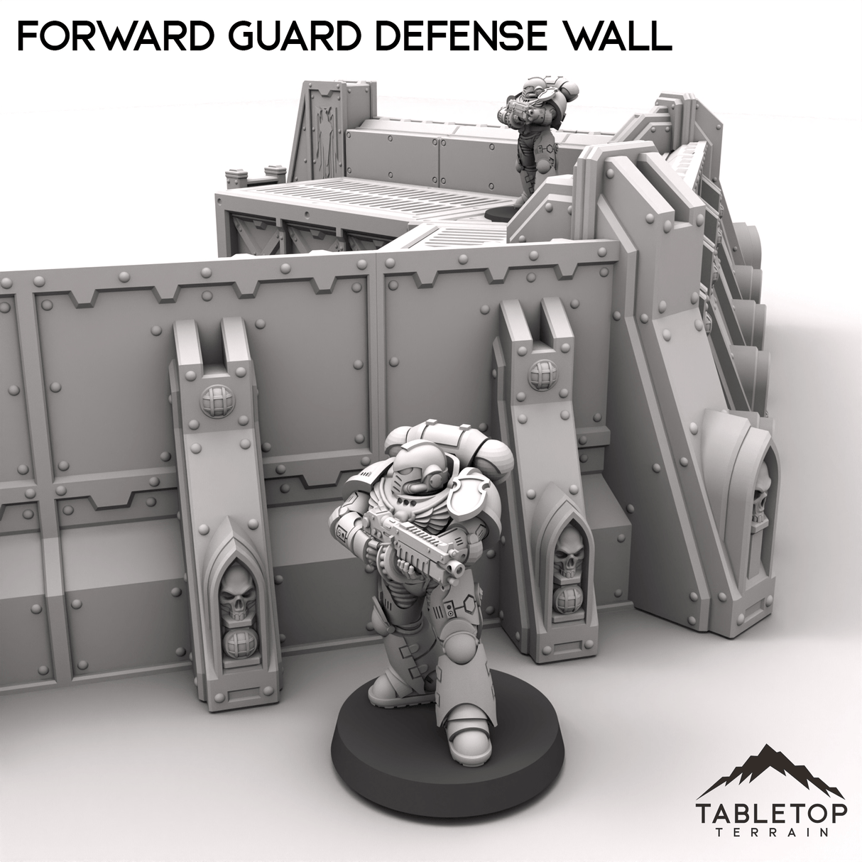 Tabletop Terrain Terrain Forward Guard Defense Wall