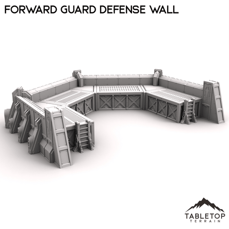 Tabletop Terrain Terrain Forward Guard Defense Wall